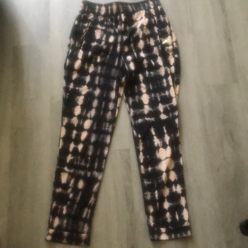 Silky tie dye joggers